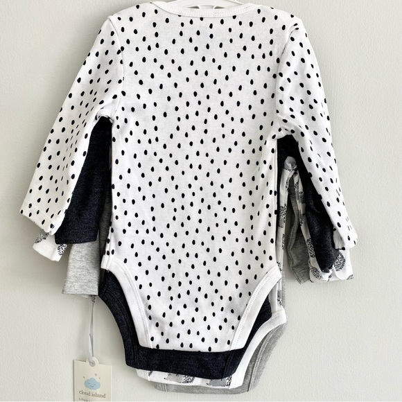 Cloud Island Baby Neutral Bodysuit & Pants Set Size 6-9 Months - Picture 3 of 6